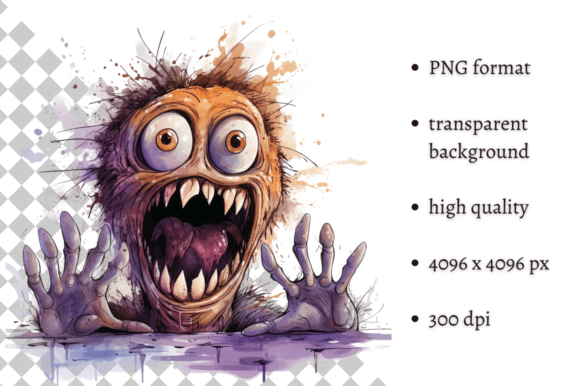 Download Purple Halloween Zombie PNG Clipart - Premium Resources