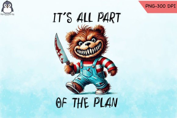Download Horror Bear Doll Halloween PNG - Halloween png Collection