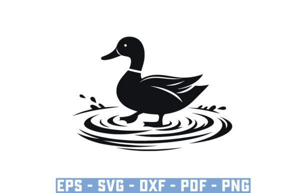 Download Flying Mallard Duck Silhouette Files Svg - Silhouette files Collection
