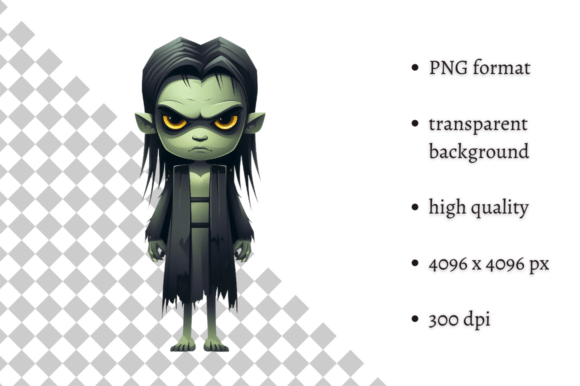 Download Cute Halloween Zombie PNG Clipart - Premium Resources
